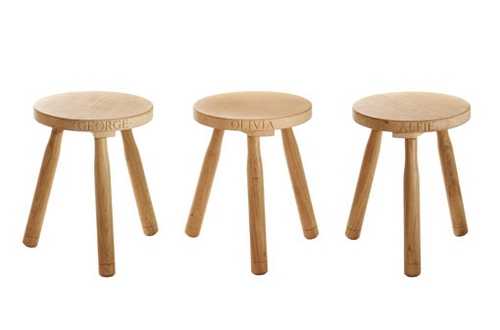 Wooden Milking Stool