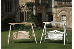 Garden Swing Seats Situated at Forde Abbey
