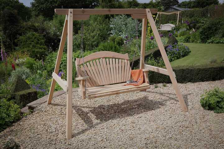 Wooden Garden Furniture Outdoor Seating Sitting Spiritually