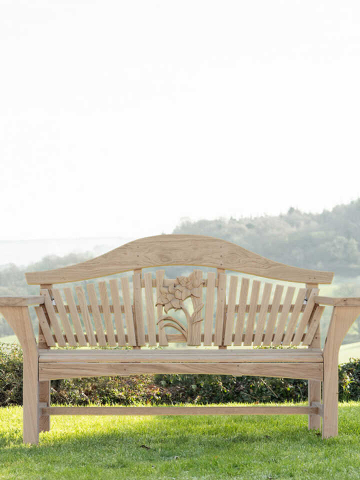 Sitting Spiritually Four Seasons Bench, Spring, Lifestyle.jpg