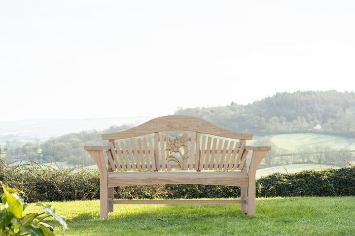 Sitting Spiritually Four Seasons Bench, Spring, Lifestyle.jpg