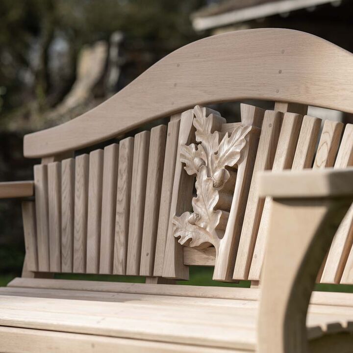 Sitting Spiritually RHS Four Seasons Bench Autumn carving close up.jpg