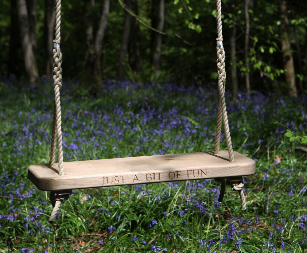 Happiness is...a good old fashioned rope swing | Sitting Spiritually