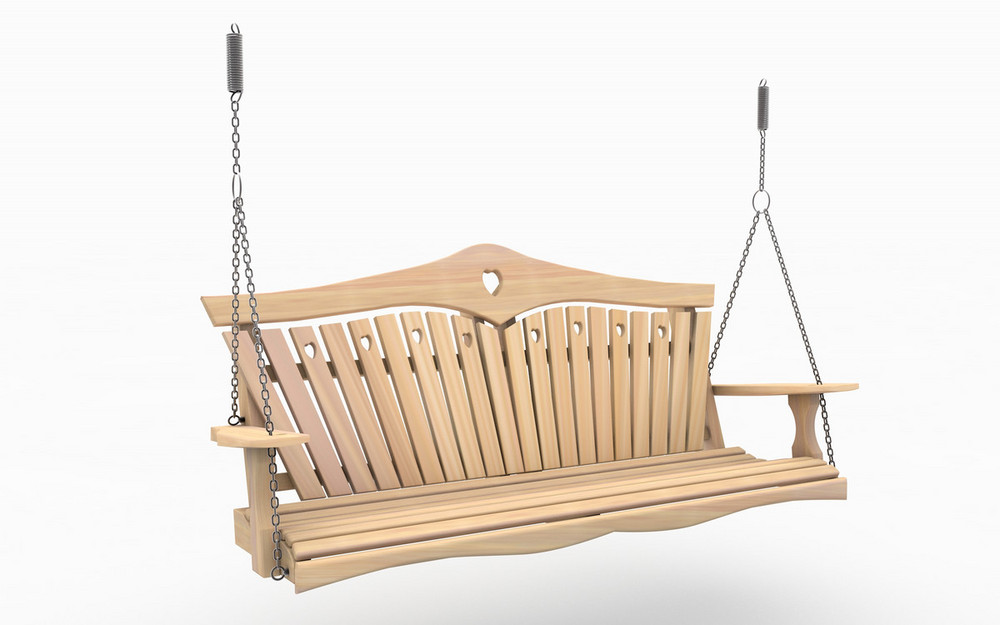 swinging bench seat