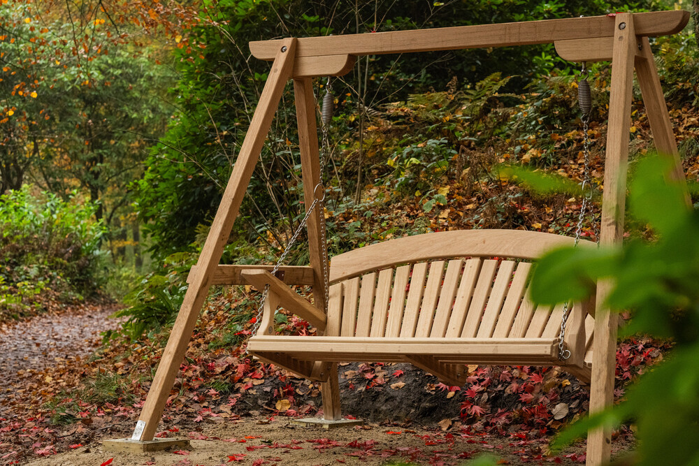 The National Trust Oak Swing Seat | Sitting Spiritually