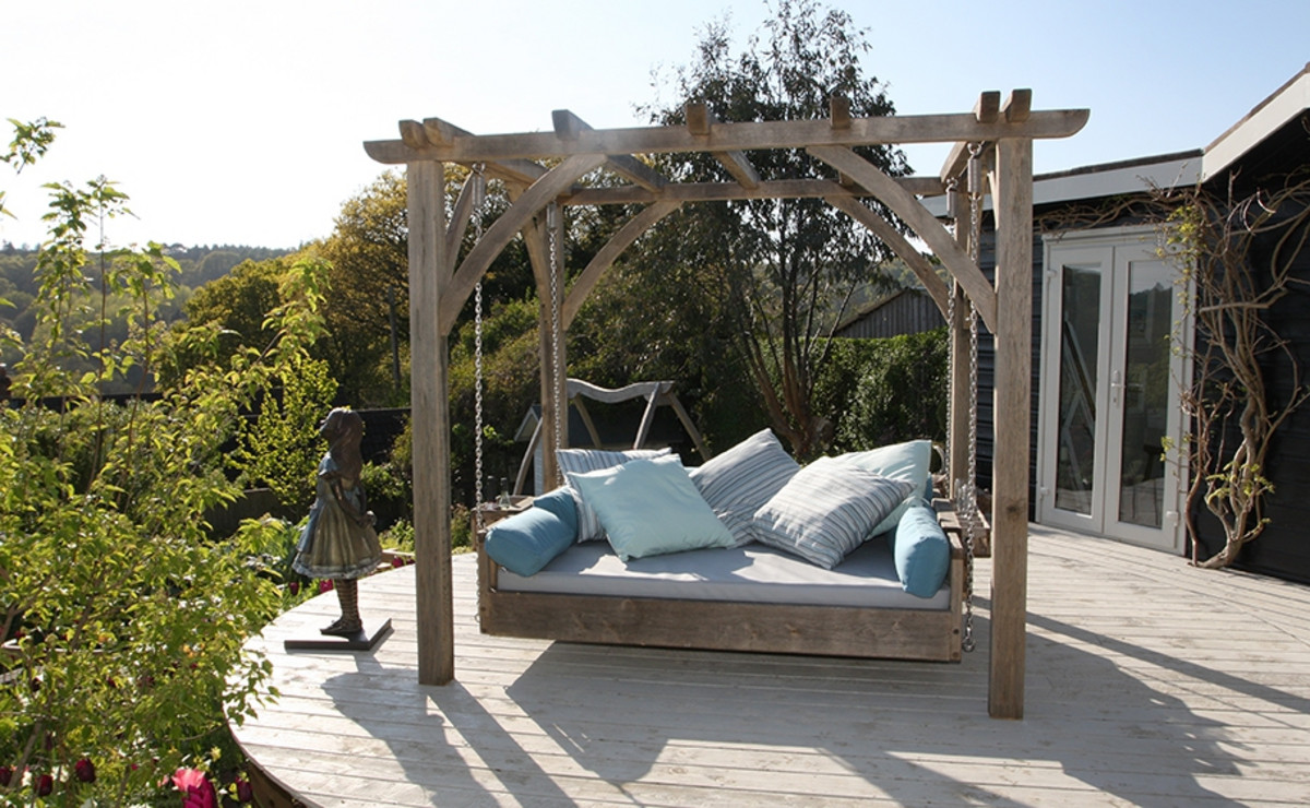 Pictures of our Swinging Day Beds Sitting Spiritually