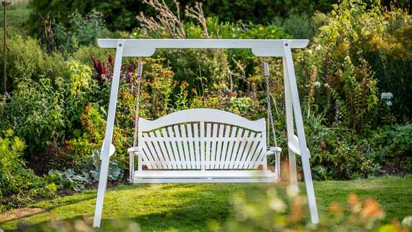 Garden Swing Seat - The Affinity Range in Accoya