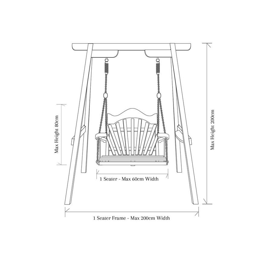 Swing Seat in Oak | The Tranquillity | Sitting Spiritually