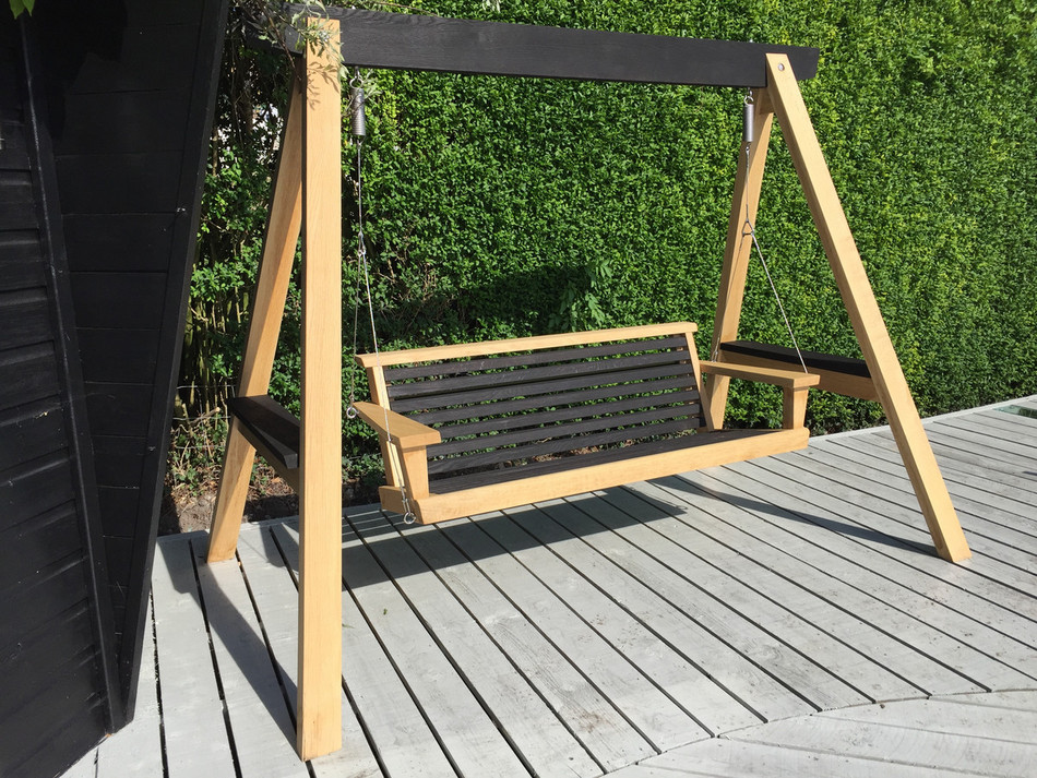 Contemporary Garden Swing Seat | Sitting Spiritually